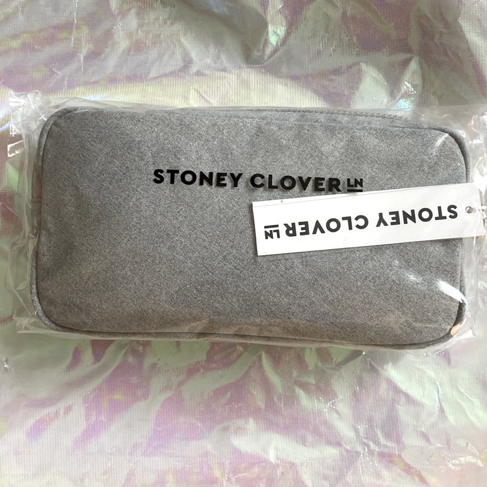NWT Stony Clover Lane Heather small pouch